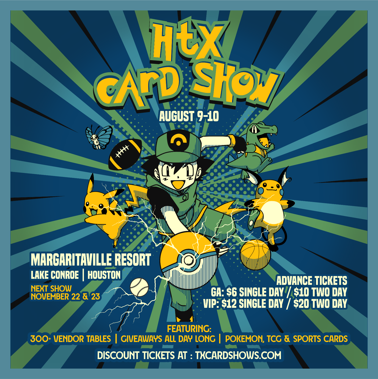 HTX Card Show: Lake Conroe - August 2025